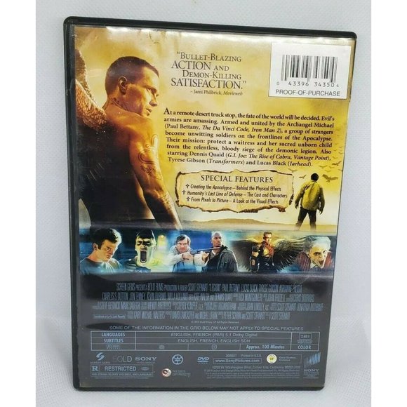 Legion Action And Adventure (DVD, 2010) Directed By Scott Stewart No Scratches - Picture 4 of 10